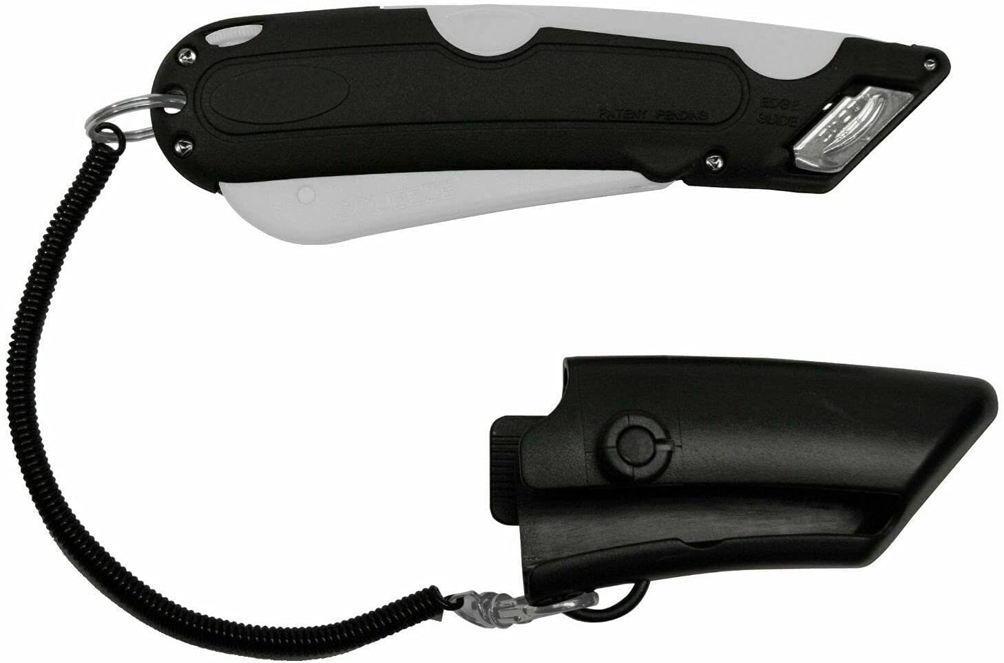Veltec EZ-1000 Safety Box Cutter Utility Knife, 3 Blade Depth Setting,