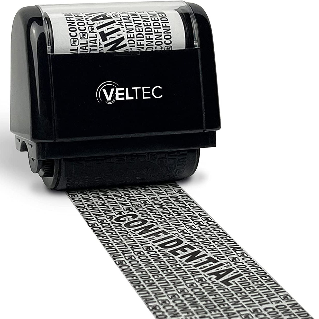 Veltec Premium Identity Theft Protection Roller Stamp, ID Theft Prevention Guard Stamp